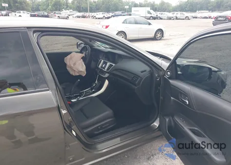 2013 Honda Accord Ex-L V-6 from USA, damaged, VIN 1HGCR3F82DA031334